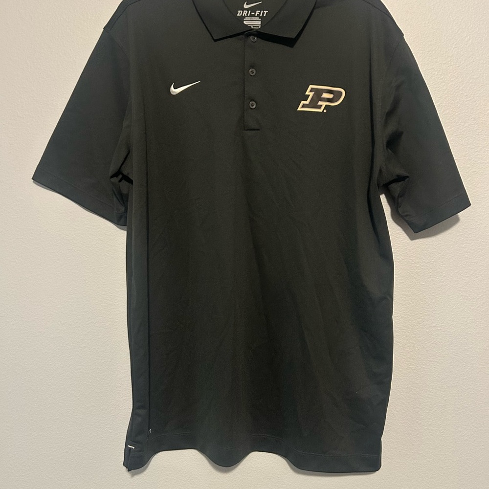 Nike Men's Black Dri-FIT Polo Shirt